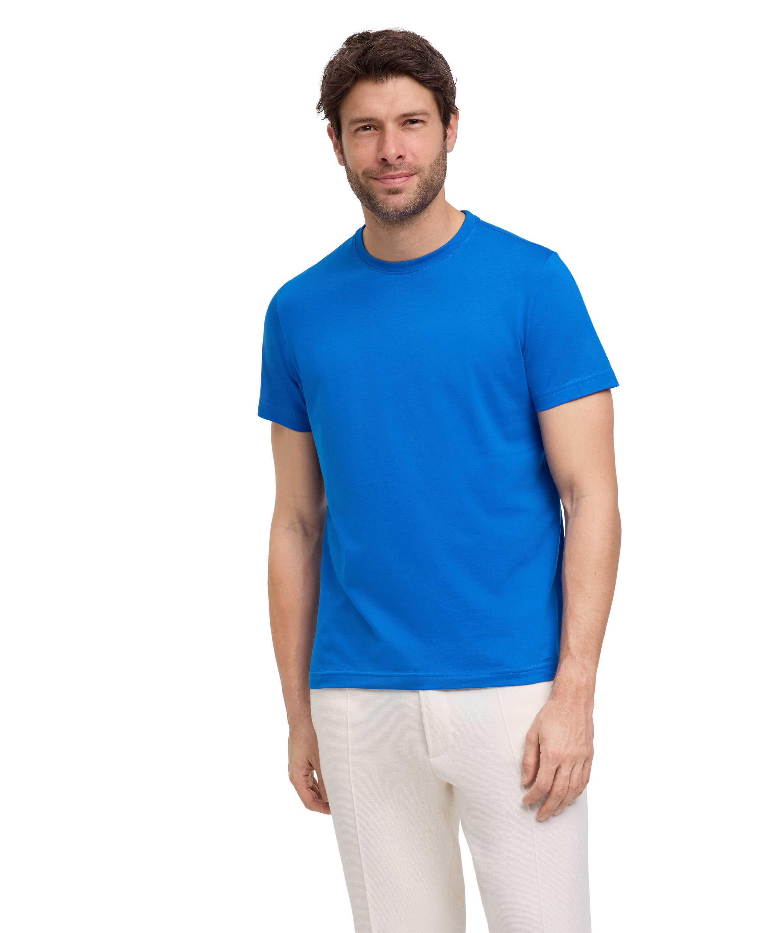 FALKE T-Shirt Essential (1-tlg., 1) aus hochwertiger Pima-Baumwolle