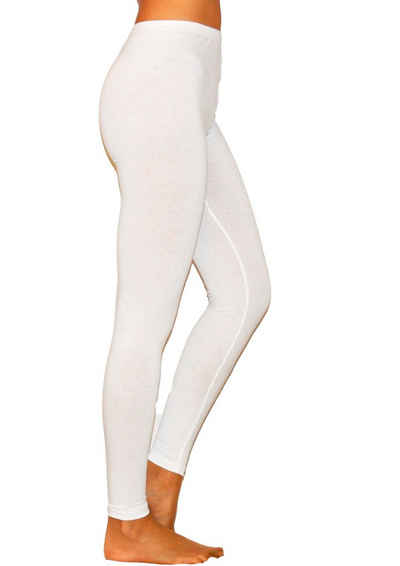 YESET Термолеггинсы Thermo Leggings lang Hose Damen Fleece Gamaschen weiss S-34