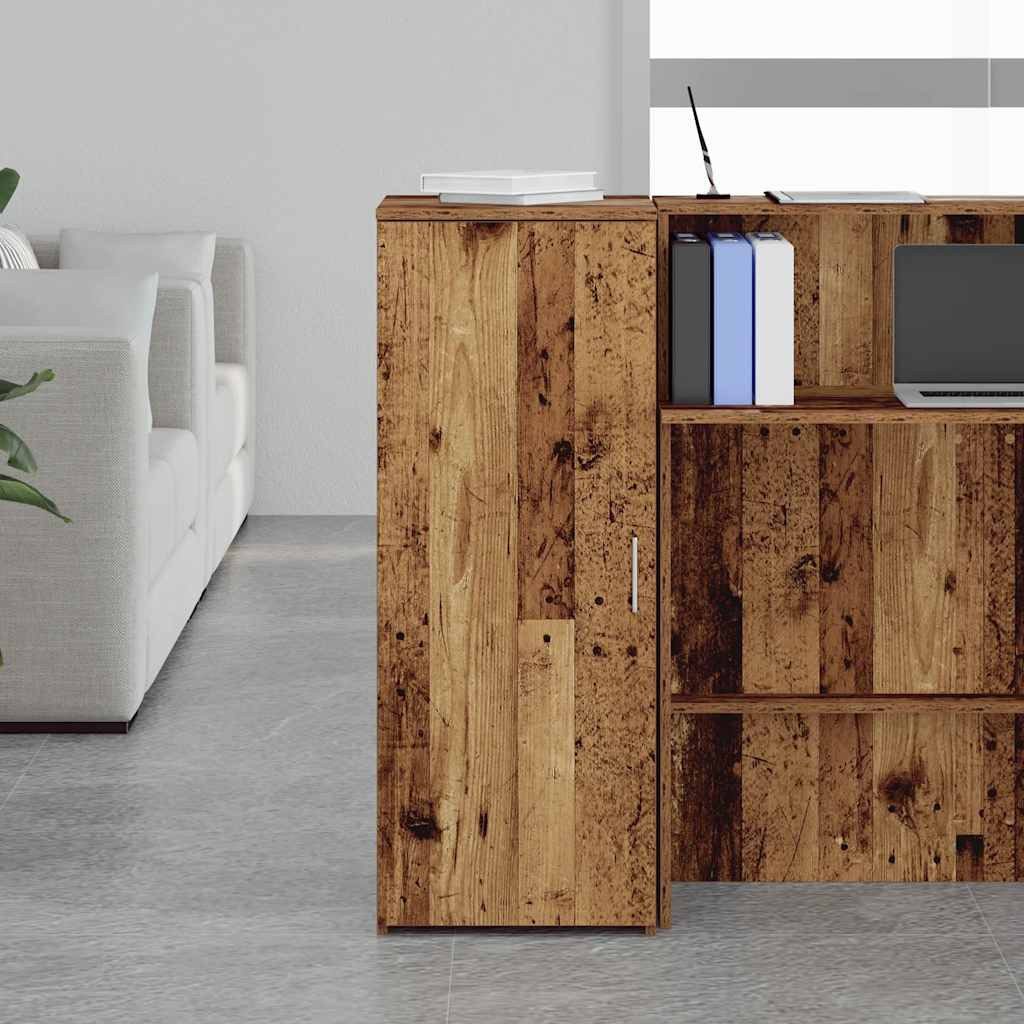 vidaXL Fächerschrank Lagerschrank Altholz-Optik 40x45x103,5 cm günstig online kaufen