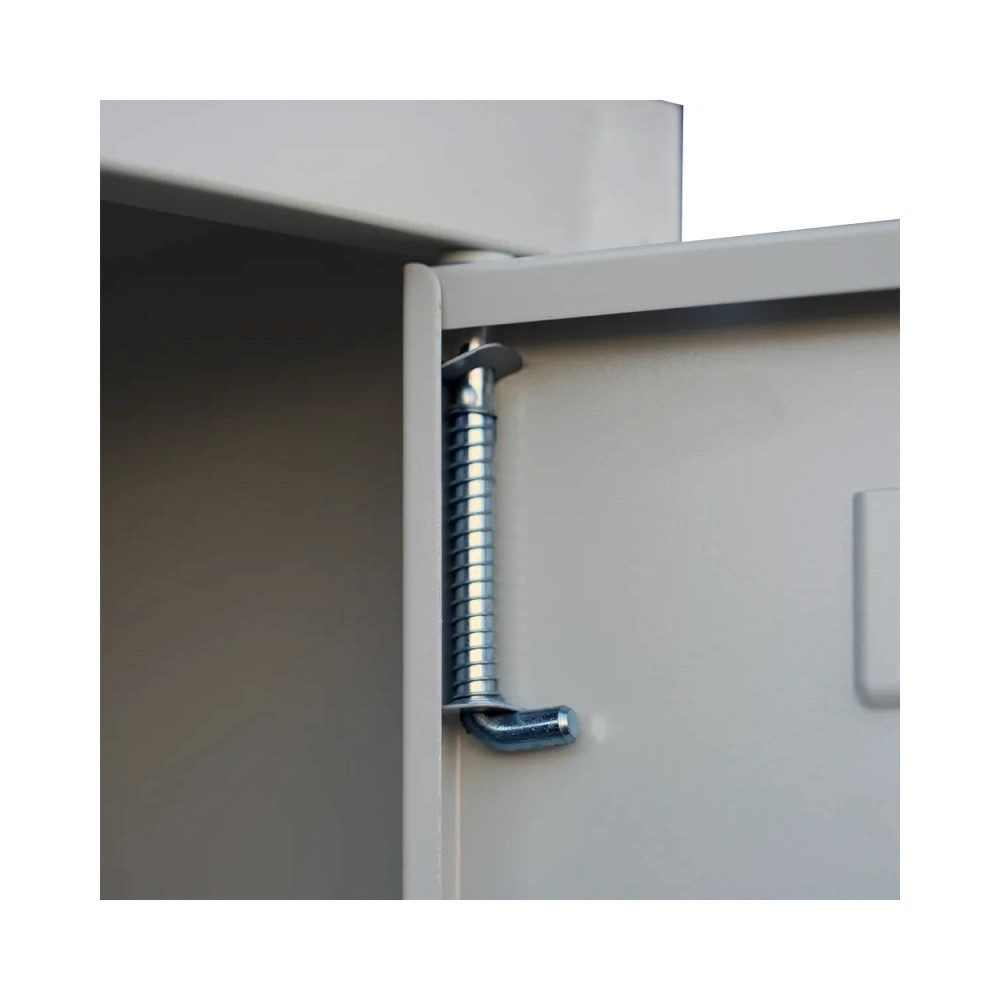 möbel-direkt.de Garderobenschrank Garderobenschrank Metallspind ClassiX Basic (Komplett Set, 1-St., 1 Schrank) Komplett montiert und verschweißt