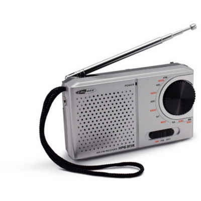 Caliber Taschenradio HPG 311R UKW Grau Radio