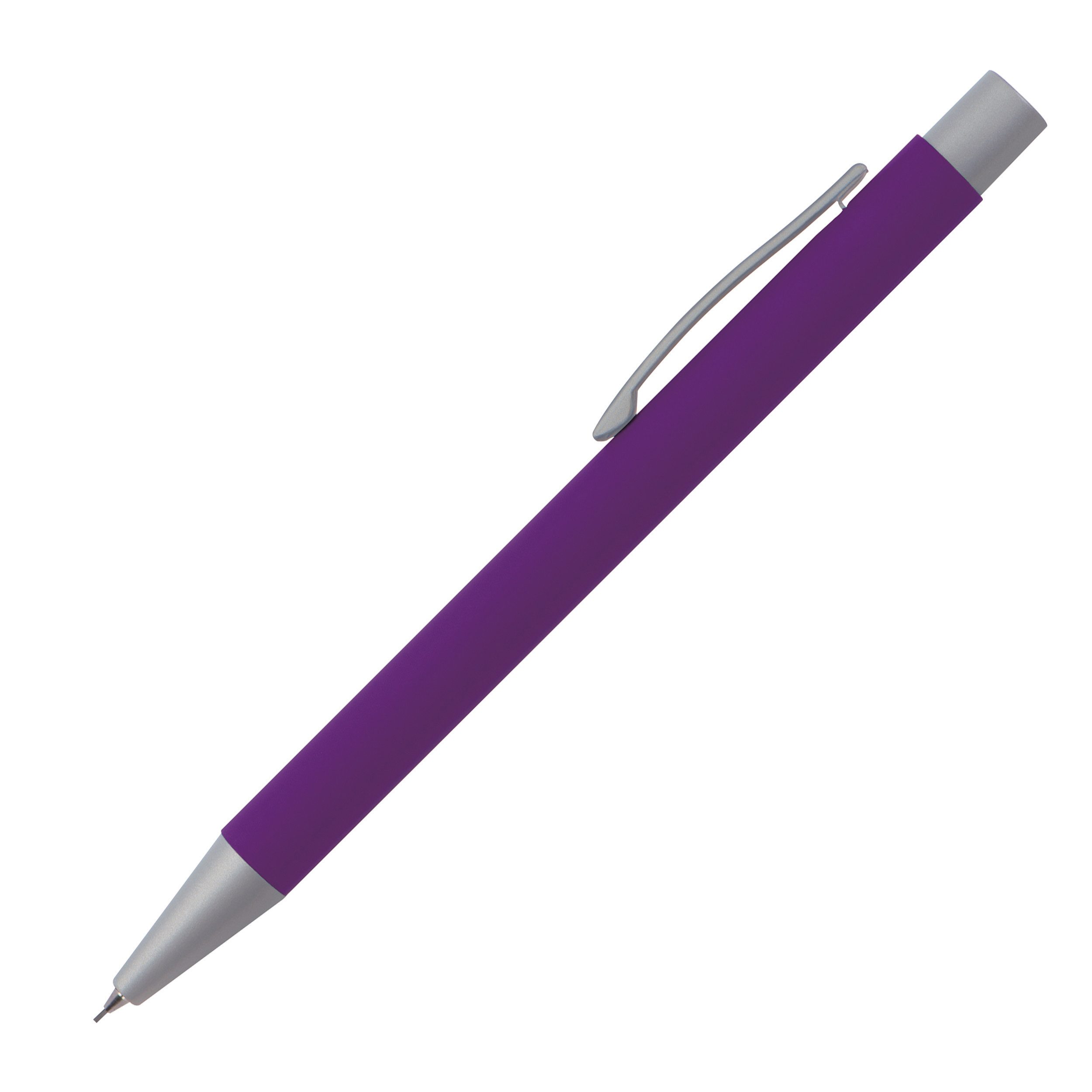 Easy Gifts Druckbleistift Druckbleistift aus Metall / Farbe: violett
