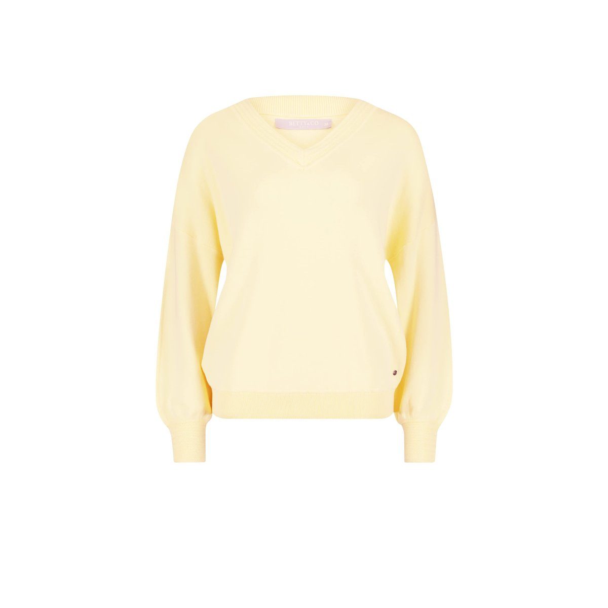 gelb betty Longpullover (1-tlg)