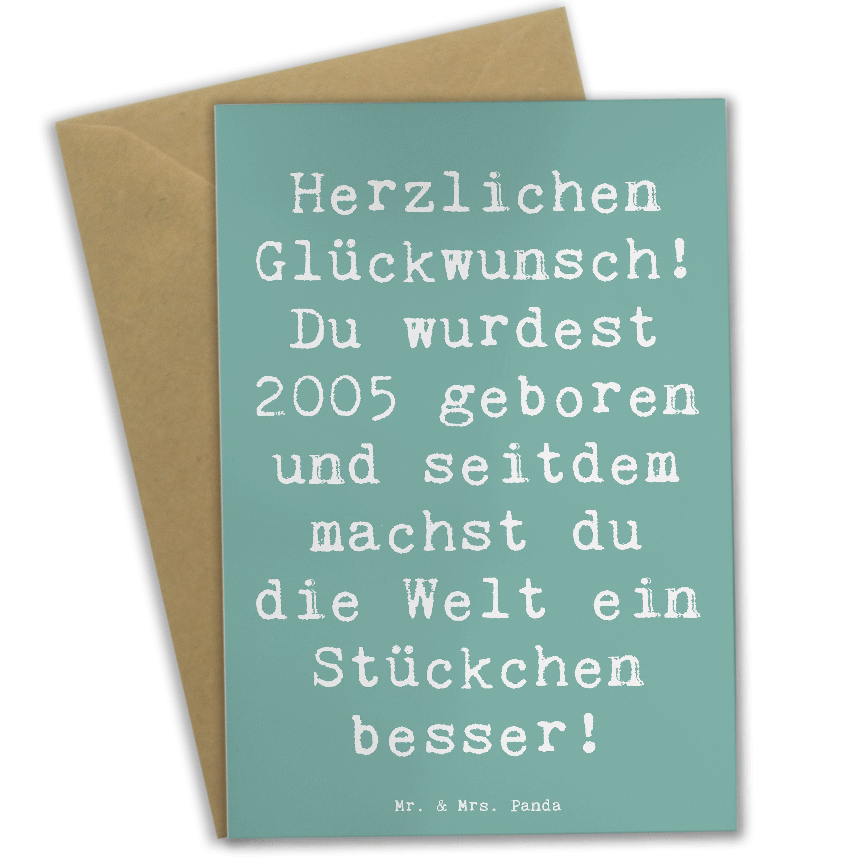 Grußkarte 2005 Geburtstag - Meeresbrise - Geschenk, unvergessliche Momente, Gru