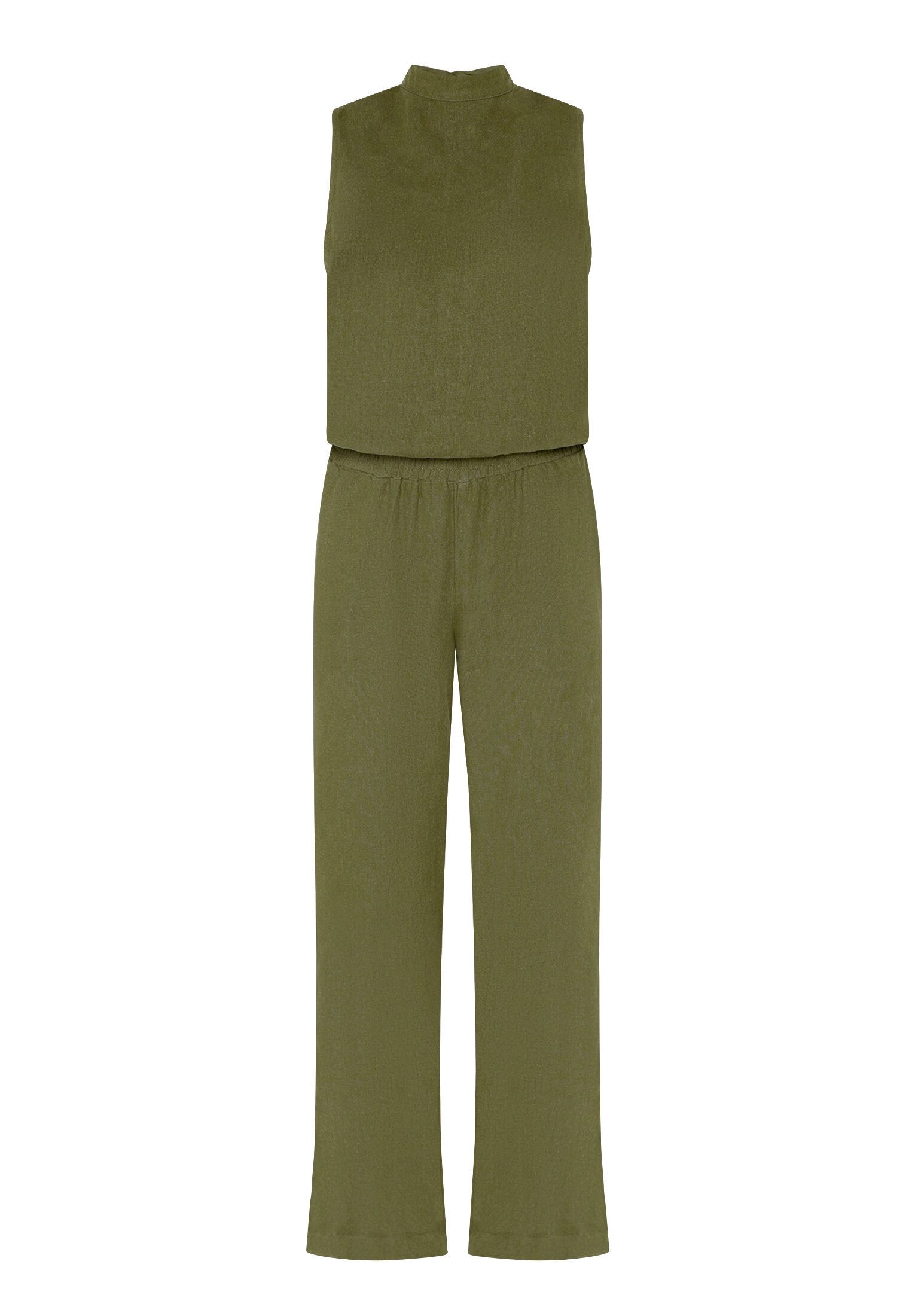 Cartoon Overall Damen mit hohem Kragen (1-tlg)
