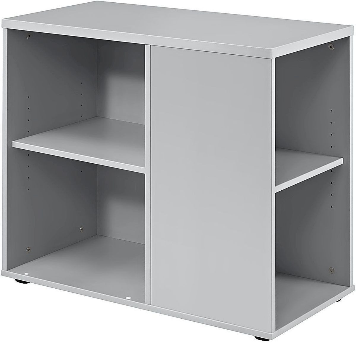 HAMMERBACHER Container Anstellcontainer BxTxH 400x800x720-760mm Grau