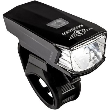 Zündapp Fahrrad-Frontlicht ZA.K.15, Fahrrad Beleuchtung LED Akku Lampenset StVZO Fahrradlicht