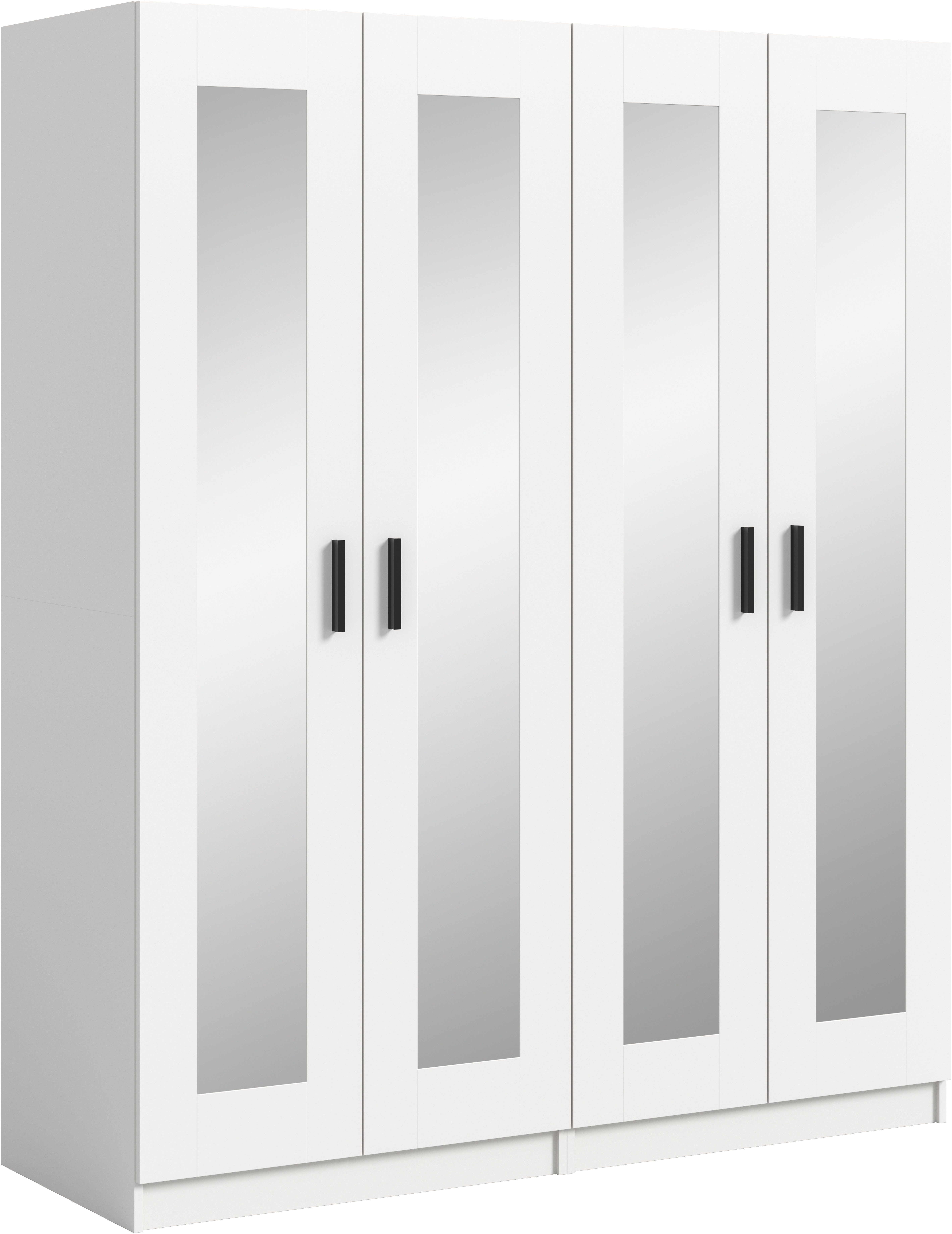 Home affaire Kleiderschrank Farmsen, Schlafzimmerschrank, Garderobe, Schrank (Schrank-Kombi, Schlafzimmer, Garderobenschrank, Flur) Set best. aus: 2 Kleiderschränken, individuell platzierbar