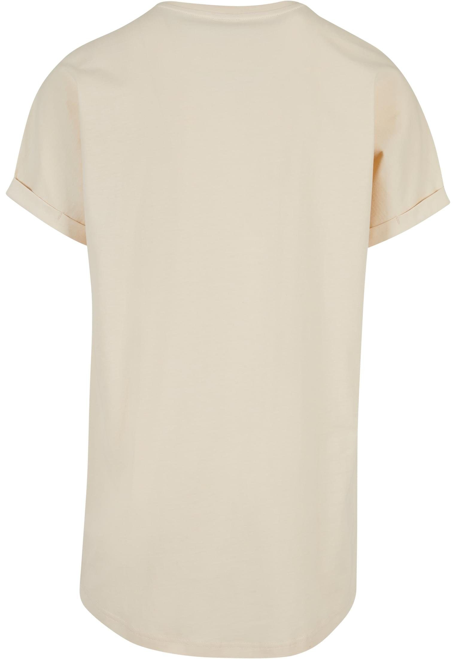URBAN T-Shirt Shaped (1-tlg) Turnup whitesand CLASSICS Long Herren Tee