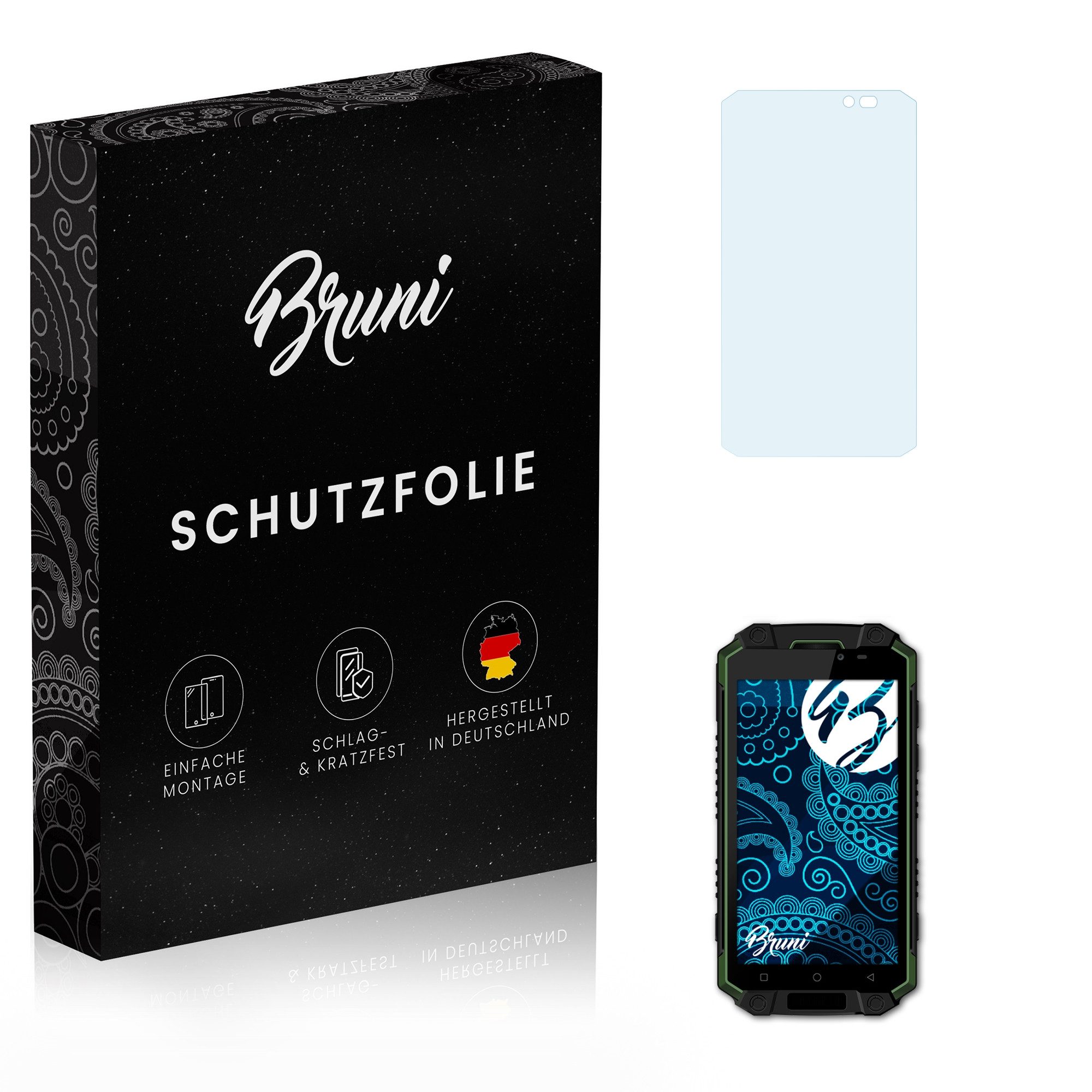Schutzfolie Glasklare Displayschutzfolie für K10000 Max