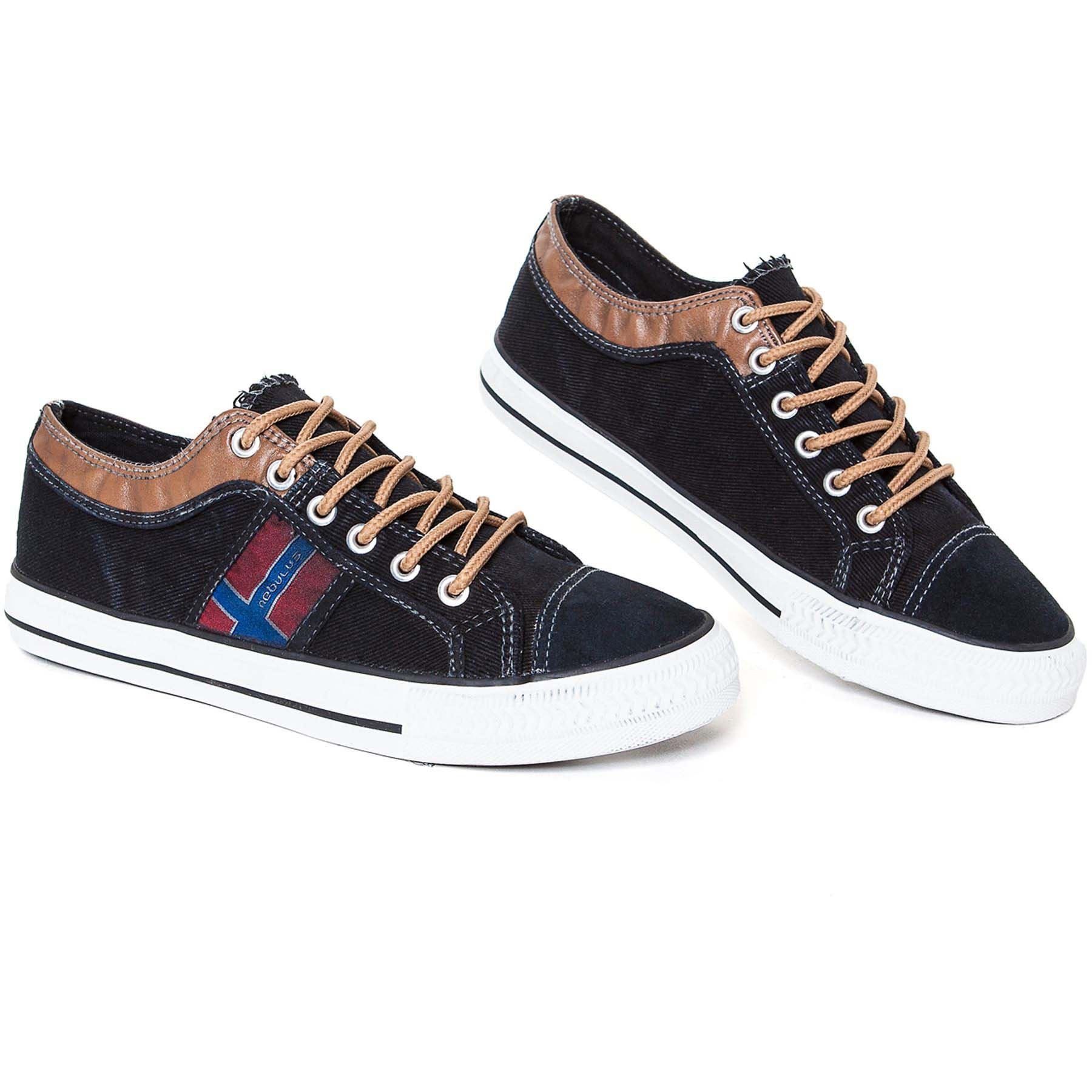 Nebulus UTAH, Q1373 - Herren, schwarz, 43 Sneaker