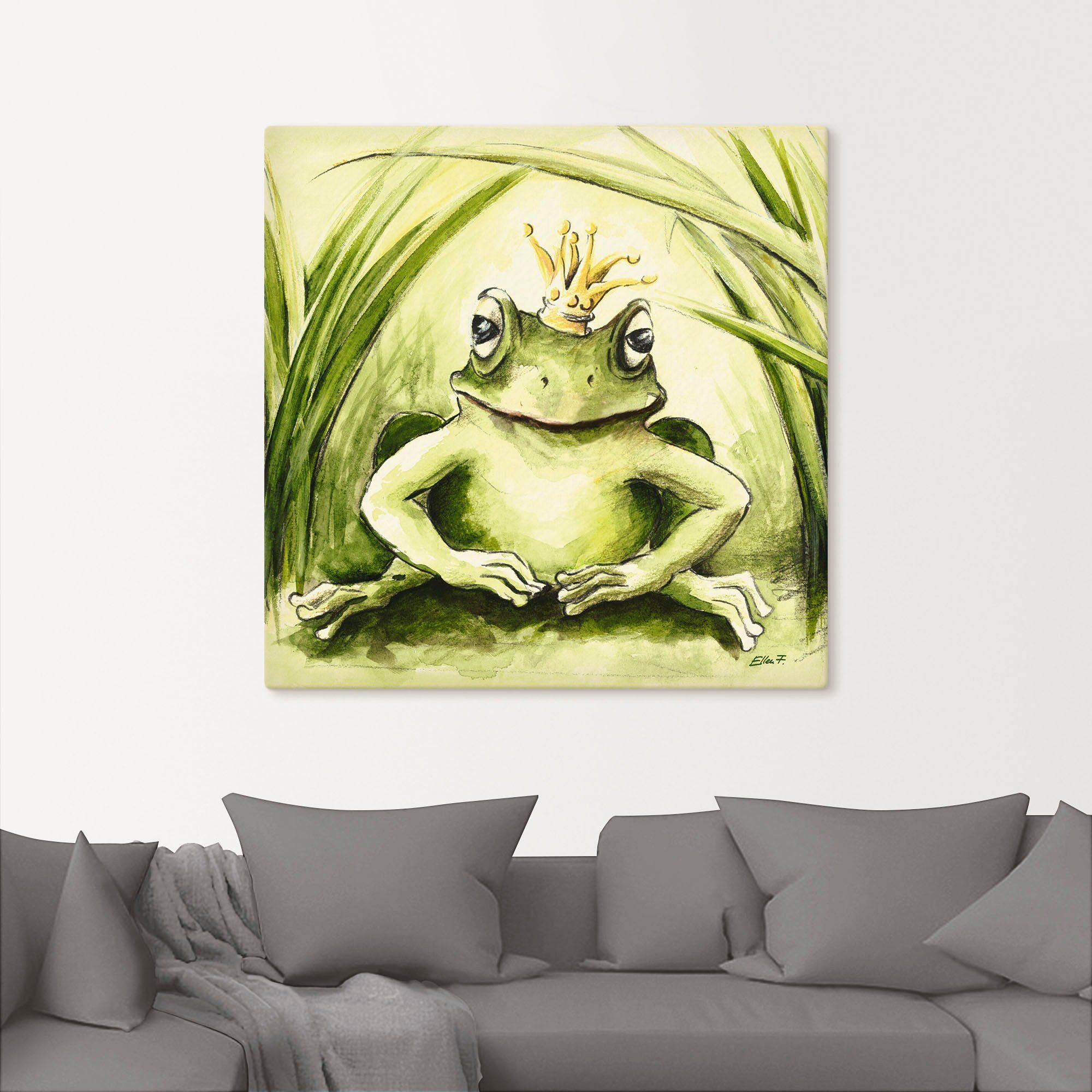 Artland Wandbild Kleiner Frosch, Geschichten & günstig online kaufen
