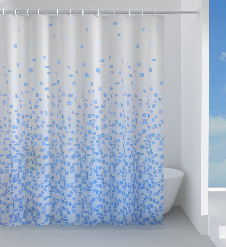 Gedy Duschvorhang FRAMMENTI Duschvorhang 180x200cm, Polyester Breite 180 cm, Gedy-1315