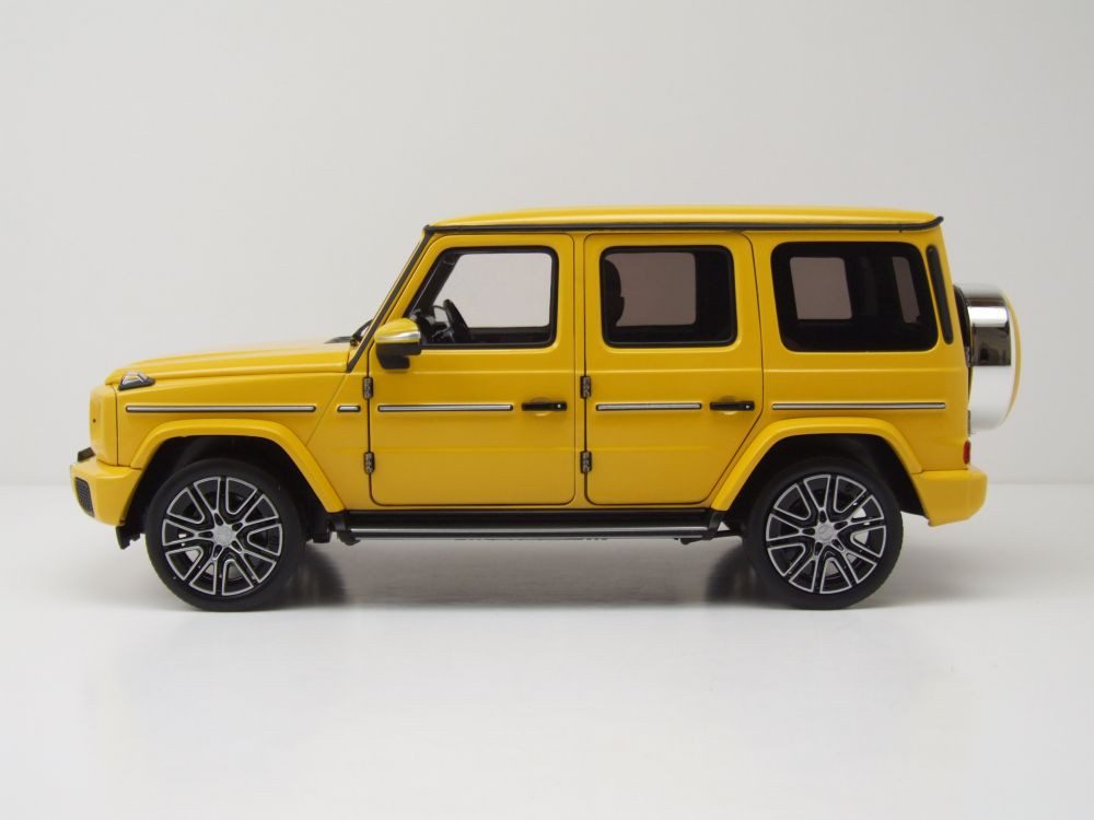 Norev Modellauto Mercedes G-Klasse G-Modell 2024 sonnen gelb, Maßstab 1:18