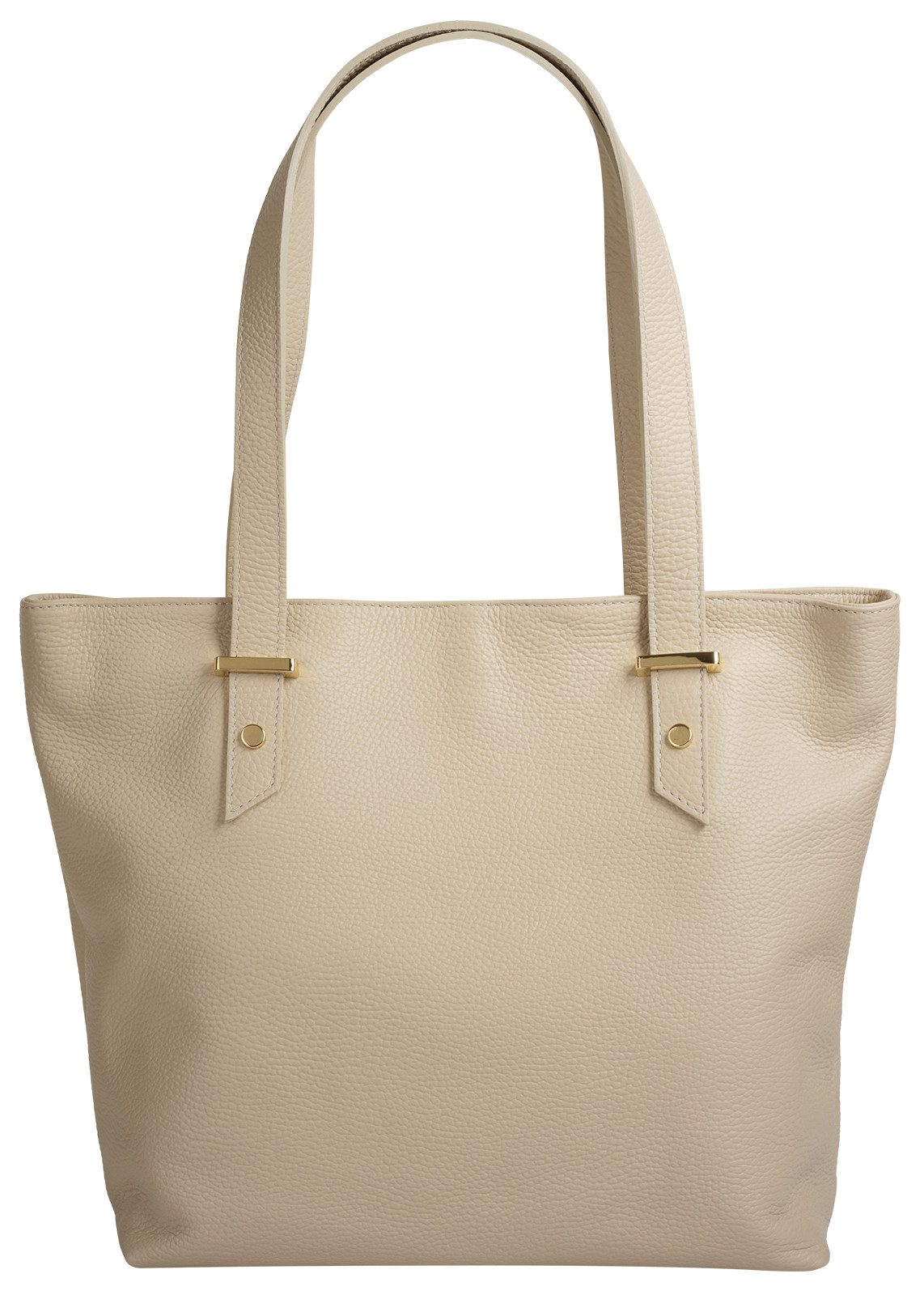 Cluty Shopper CLUTY Damen SOLERINO echt Leder, Made in Italy, echt Leder, Made in Italy