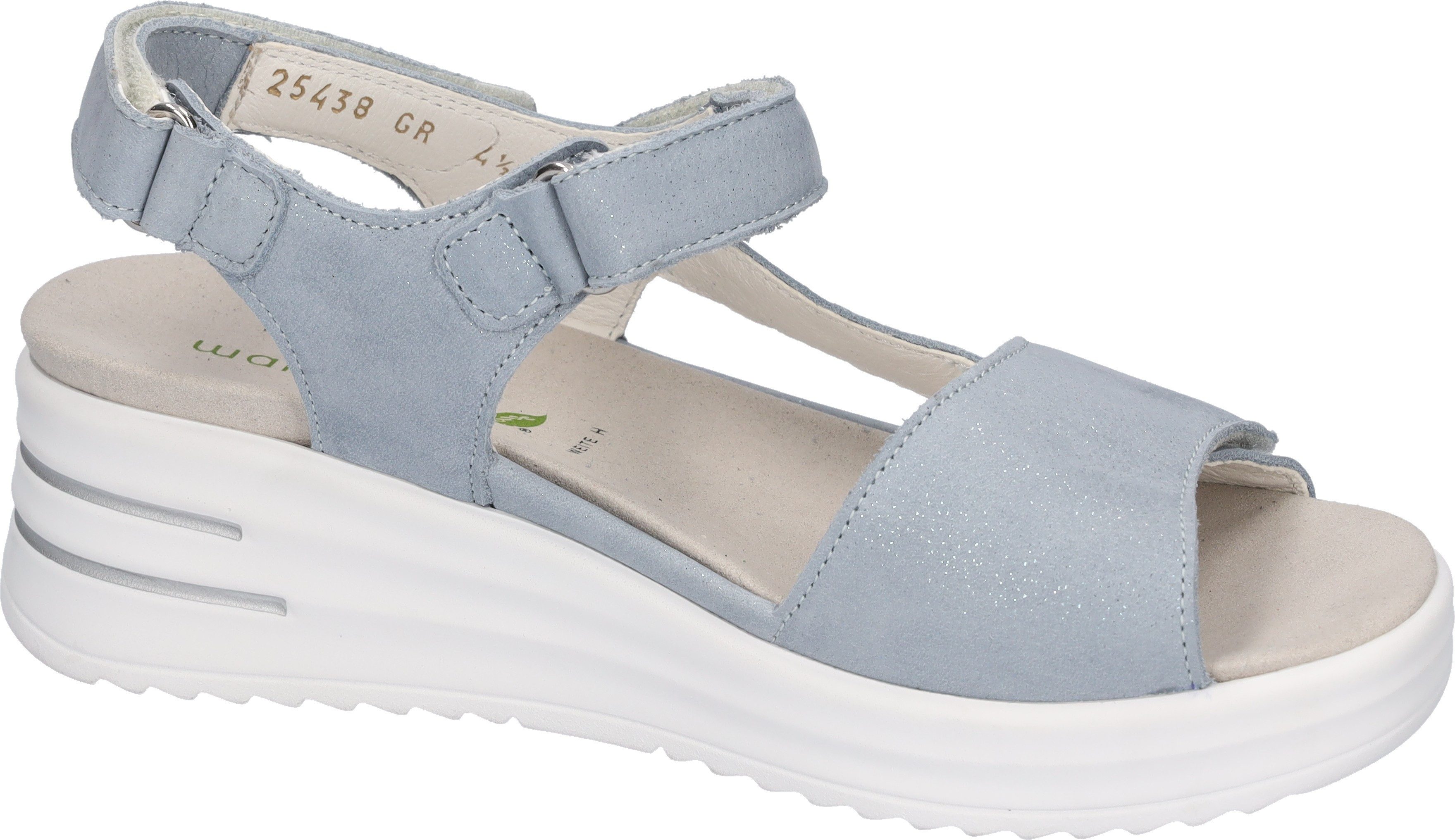 Waldläufer H-DINA Keilsandalette Sandale, Klettschuh, Sommerschuh in Komfortweite H (sehr weit) – Bild 5 von 5