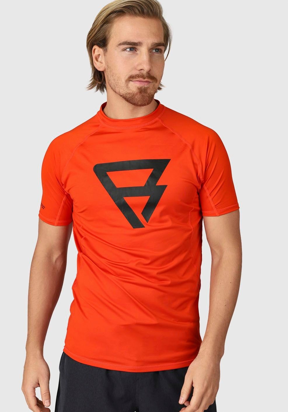 Brunotti Funktionsshirt Waveguard Men Rashguard Mandarin