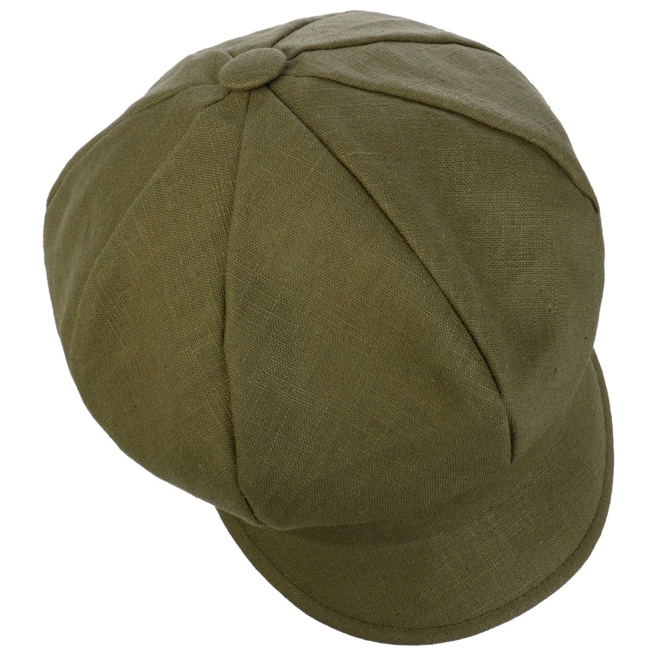 (1-St) Ballonmütze Cap the in Newsboy grün Mayser EU mit Schirm, Made