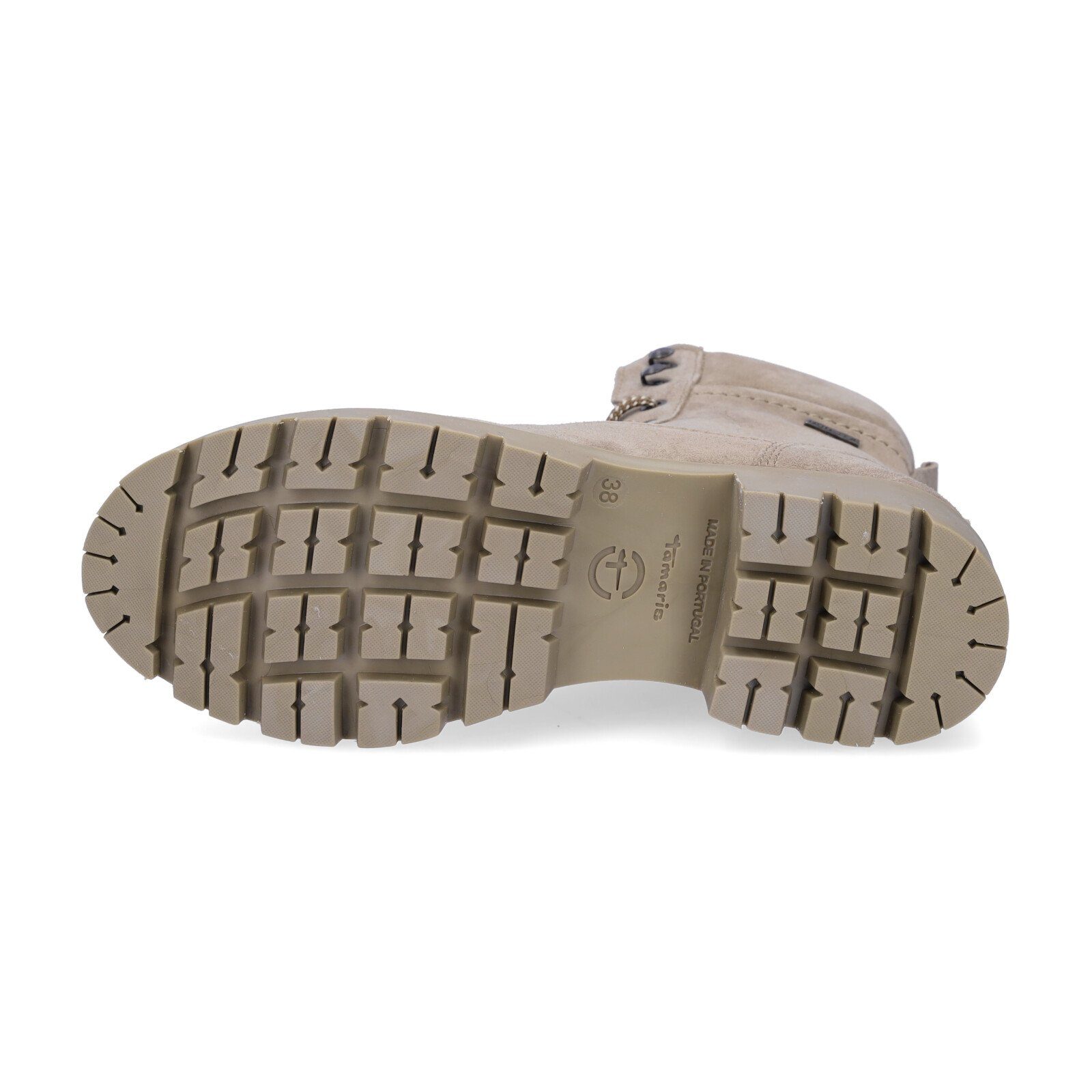 Tamaris Tamaris Damen Leder Schnürboot taupe Schnürboots