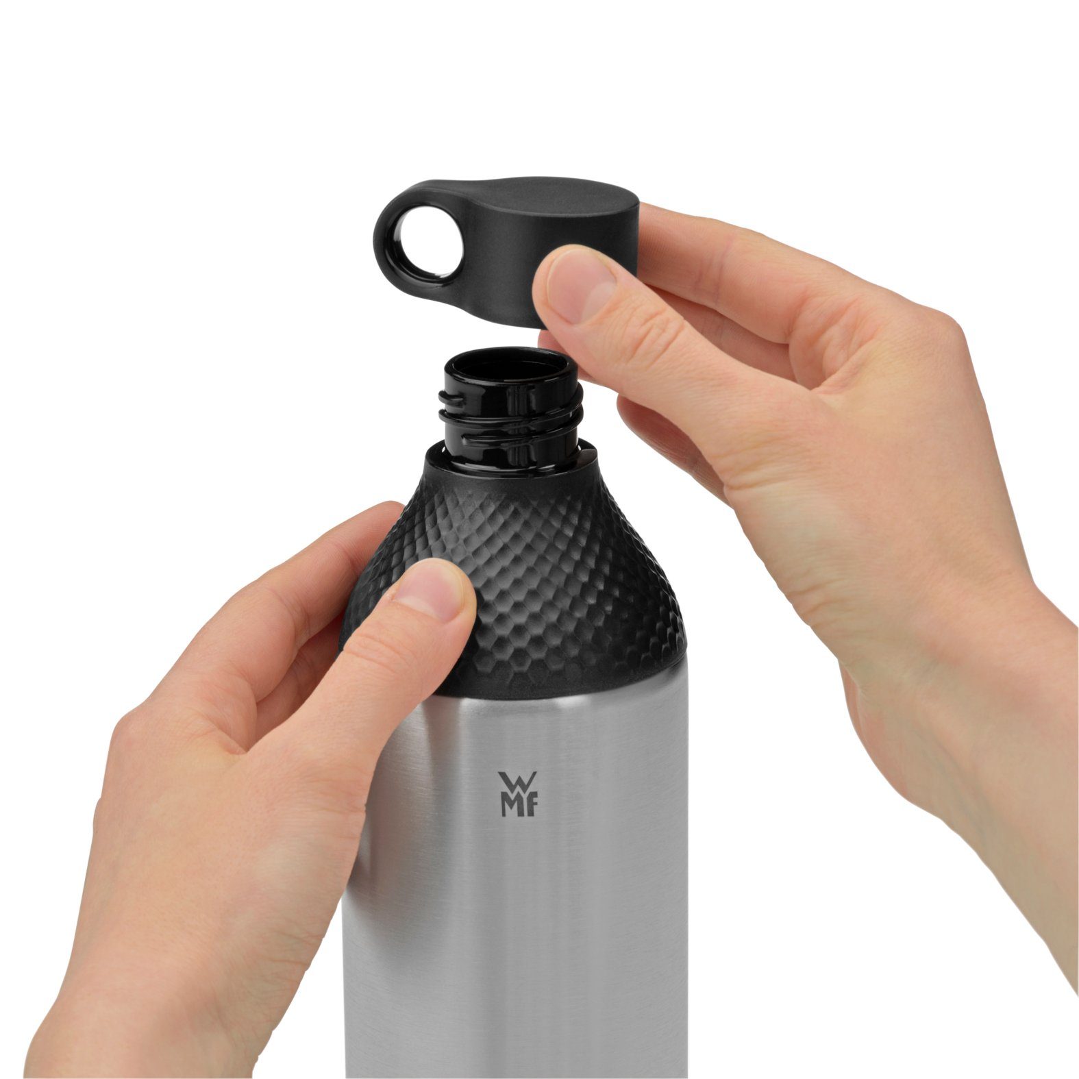 auslaufsicher, BPA-frei Waterkant, geeignet, Kohlensäure Drehverschluss, WMF Trinkflasche