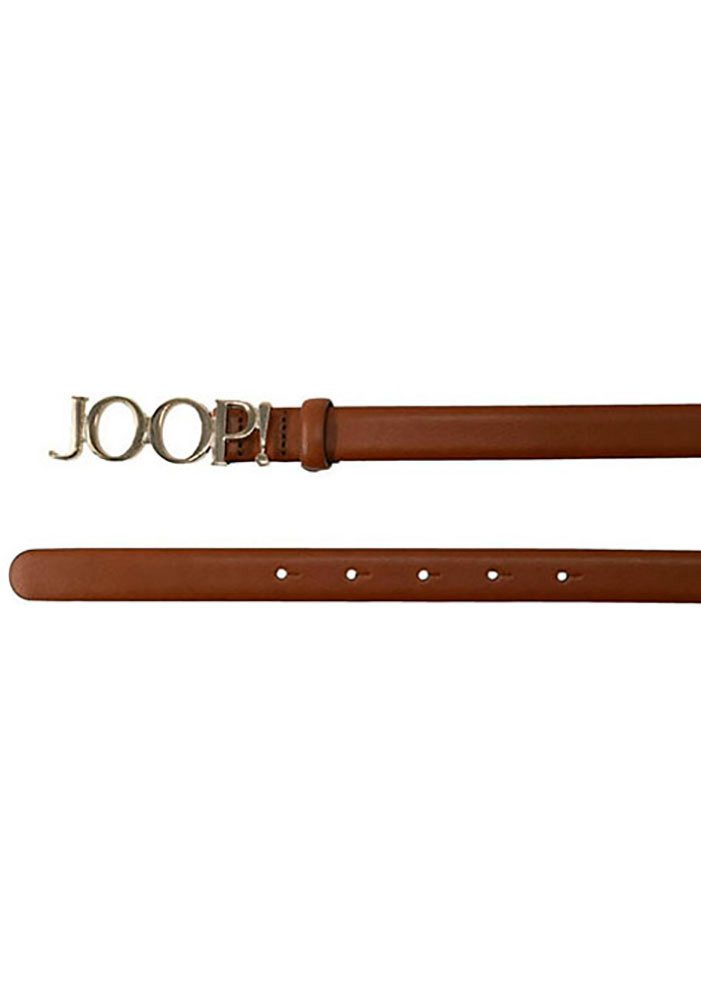 JOOP! Ledergürtel mit Logo-Pinschließe, Breite 2 cm
