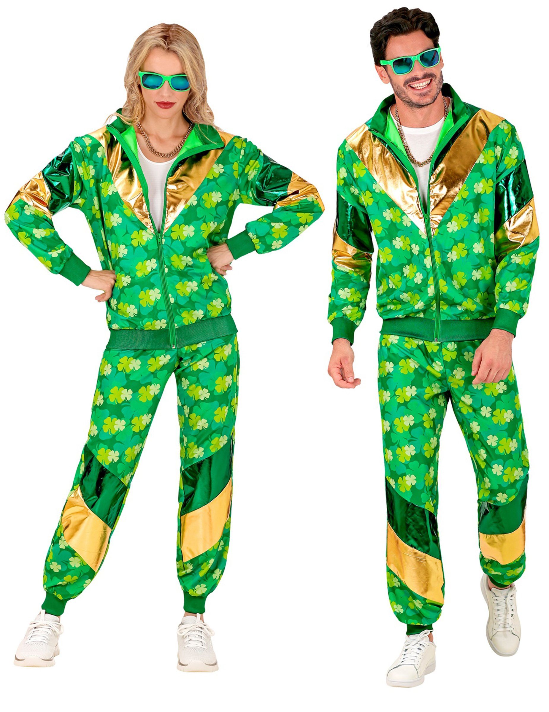 Widmann S.r.l. Kostüm St. Patrick's Kleeblatt-Trainingsanzug Plus Size für günstig online kaufen