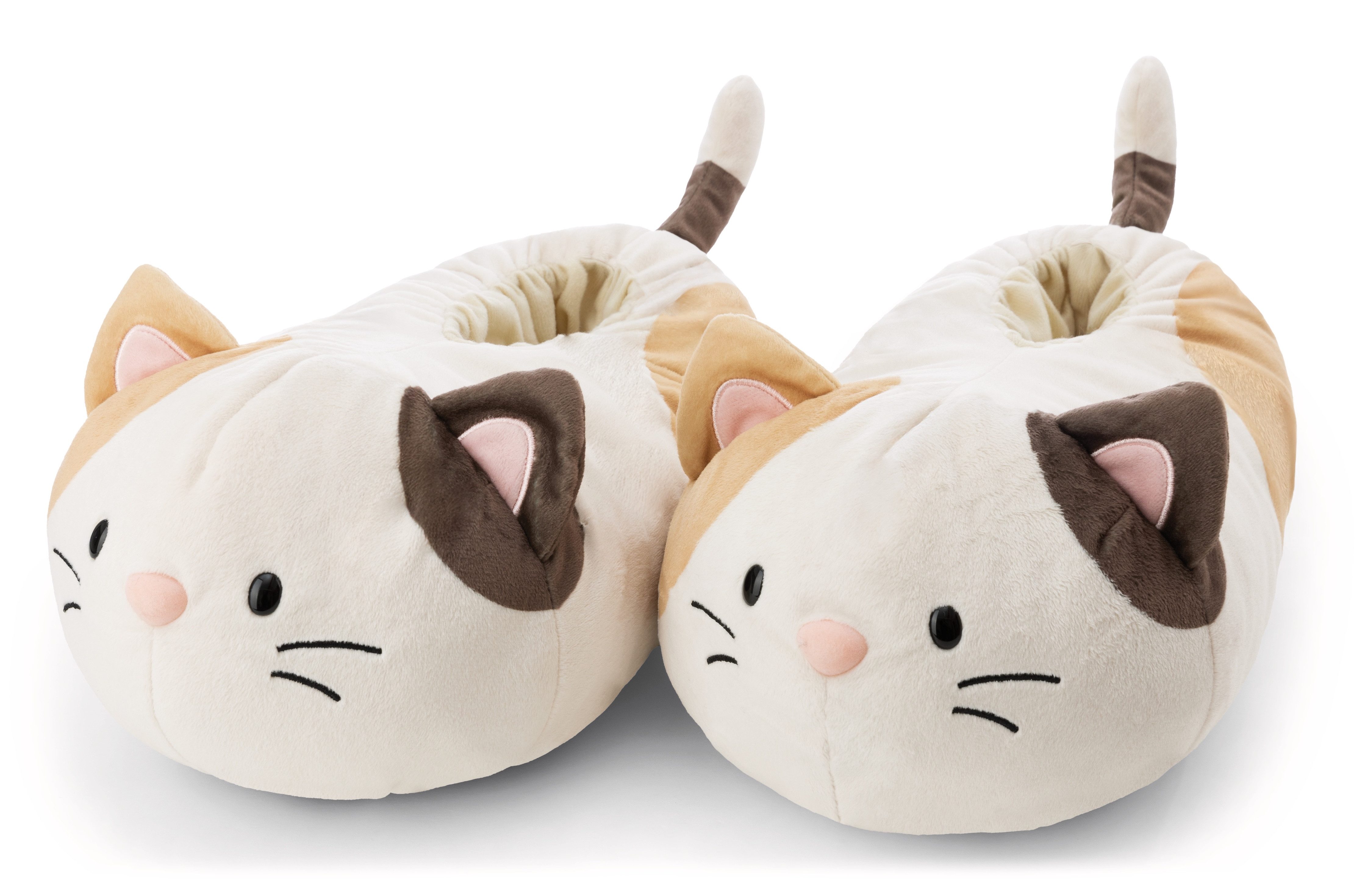 Nici Nici Green Mymochi Katze Angy Plüsch Hausschuhe Hausschuh zum Schlupfen