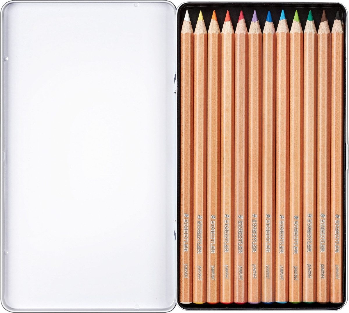 Thumbnail - STAEDTLER Buntstift Farbstift 146P pastell 2,9mm farbig sortiert VE=12 Stück