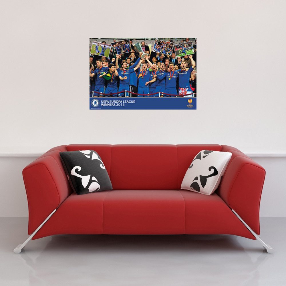 Poster Fußball - Poster - Chelsea - Europa League 2013
