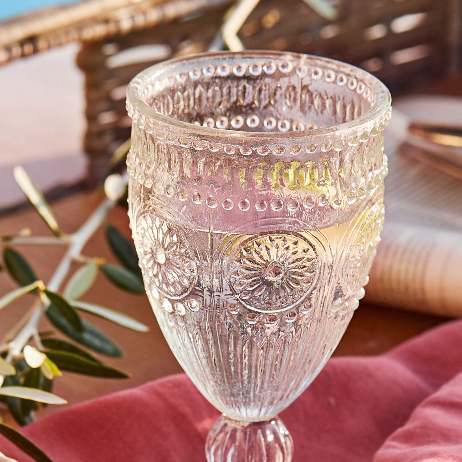 Mirabeau Glas Gläser 6er Set Leatrice klar, Glas