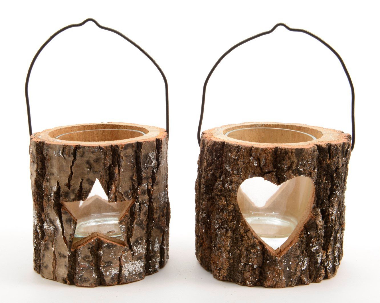 Kaemingk Teelichthalter Teelicht Windlicht Holz zum günstig online kaufen