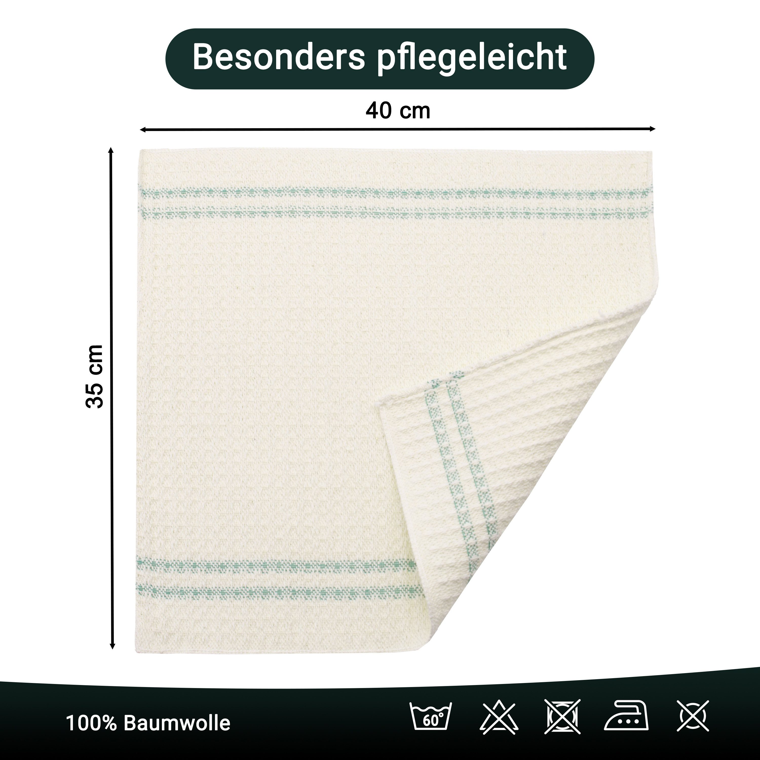 ZOLLNER Reinigungstücher (100% Baumwolle, 35x40 cm, 5-tlg., 35 x 40 cm, 100% Baumwolle) – Bild 5 von 5