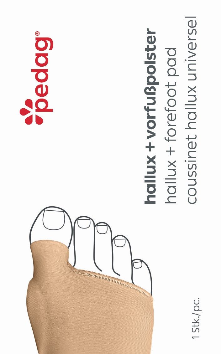 Pedag Hallux-Bandage Polstert Ballen & Vorfuß - Druckentlastung für Ballen & Vorfuß