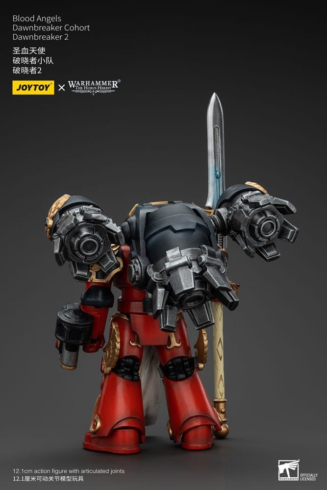 Joy Toy Actionfigur Warhammer The Horus Heresy 1/18 Blood Angels Dawnbreaker 13 cm
