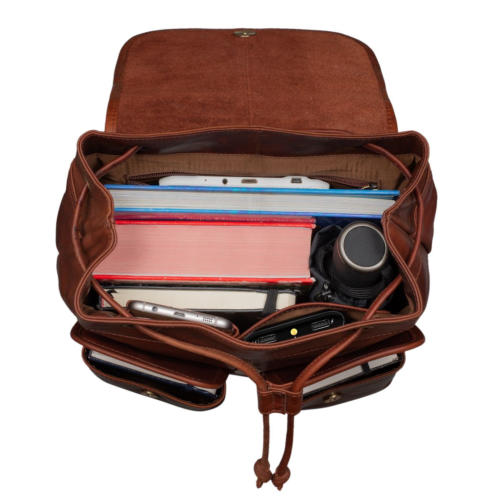 STILORD Cityrucksack "Grace" Cityrucksack Leder