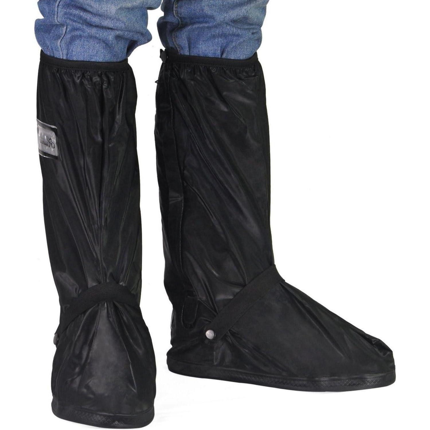 LuxusKollektion Galoschen Schuhüberzieher wasserdicht Outdoor Rutschfester Regenschutz 43/45 EU