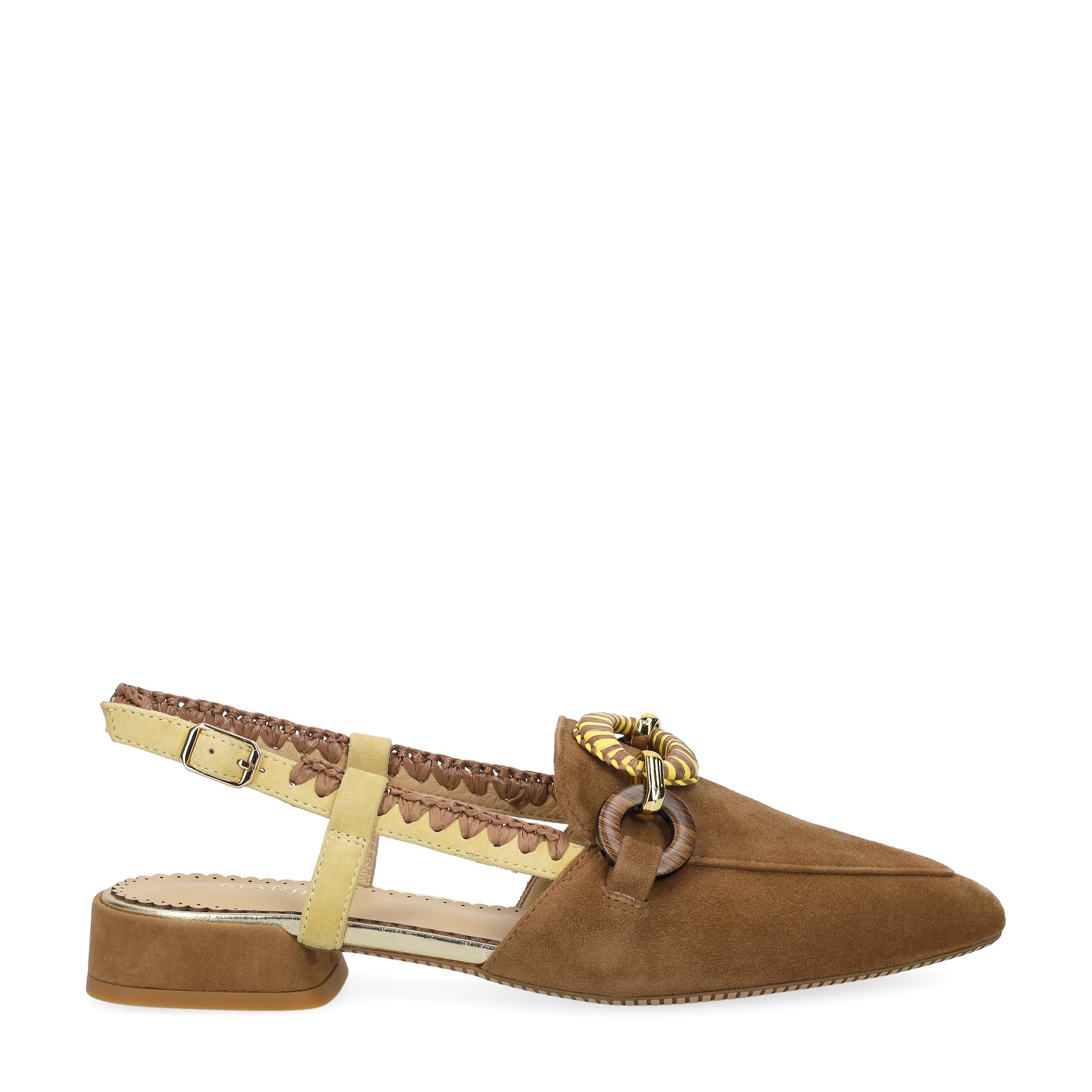 Maripé Maripé MA161 V.2, Peeptoes & Slingpumps, Braun, Damen Peeptoepumps