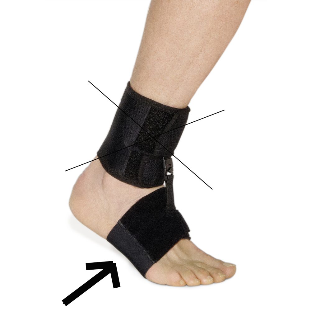 SPORLASTIC Fußbandage Sporlastic Foot-Up Barfuß