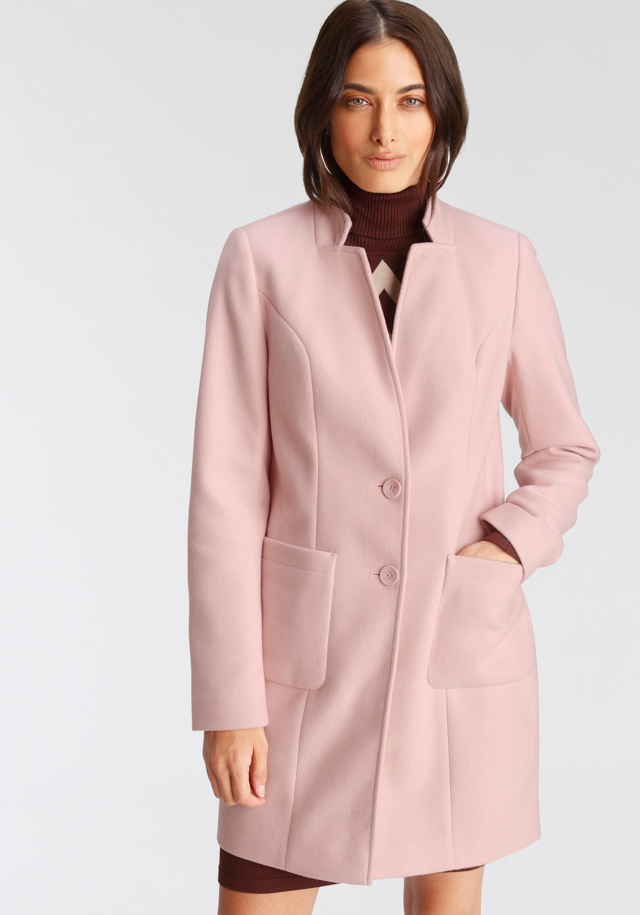 Rosa Kurzmäntel für Damen kaufen » Pinke Blazermäntel | OTTO