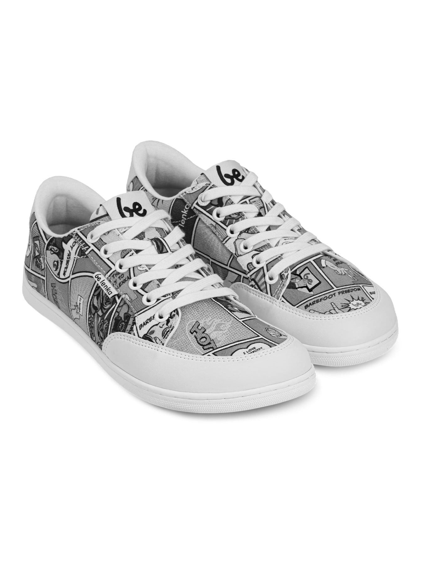 Be Lenka Barfussschuhe Rebound (flexible Sohle, pures Barfußgefühl) Comics Sneaker