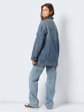 Noisy may Jeansjacke Oversized Jeans Jacke Hemd Design Denim Jacket NMCASIE 7078 in Blau