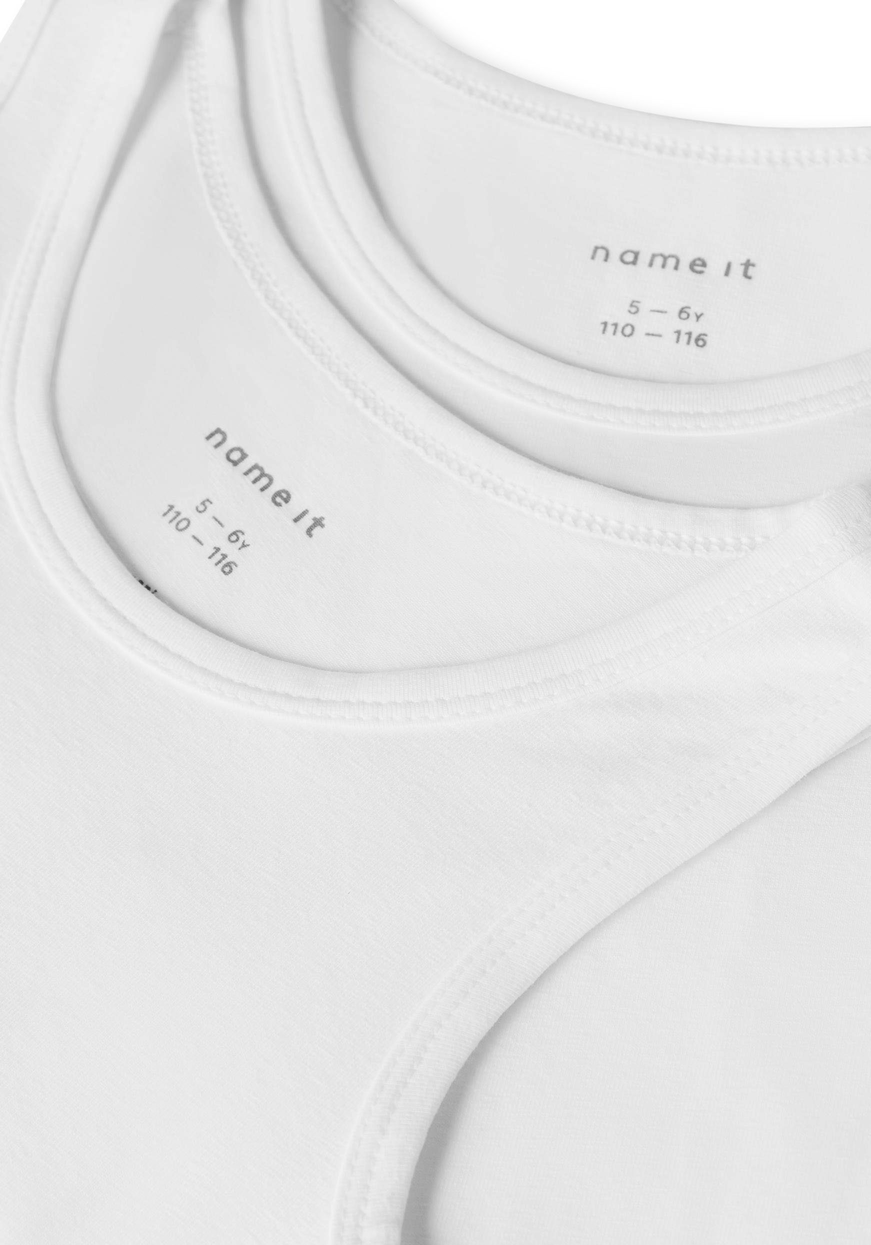 white (Packung, It Unterhemd 2-St) 2P NKMTANK Name bright TOP