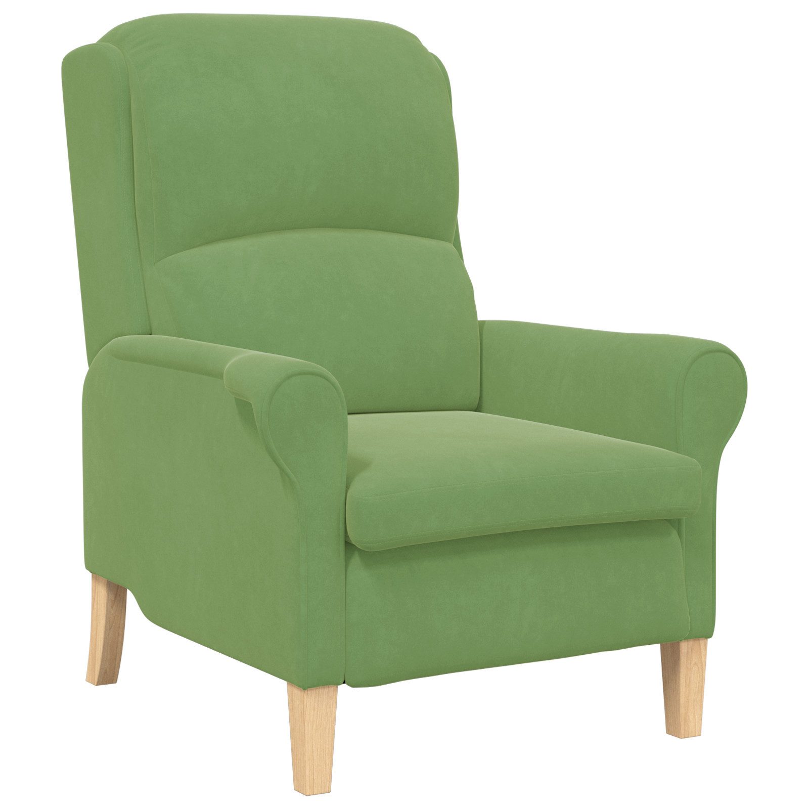 vidaXL Sessel 76 x 94 x 102 cm Sessel Wohnzimmer Polstersessel Relaxsessel grün