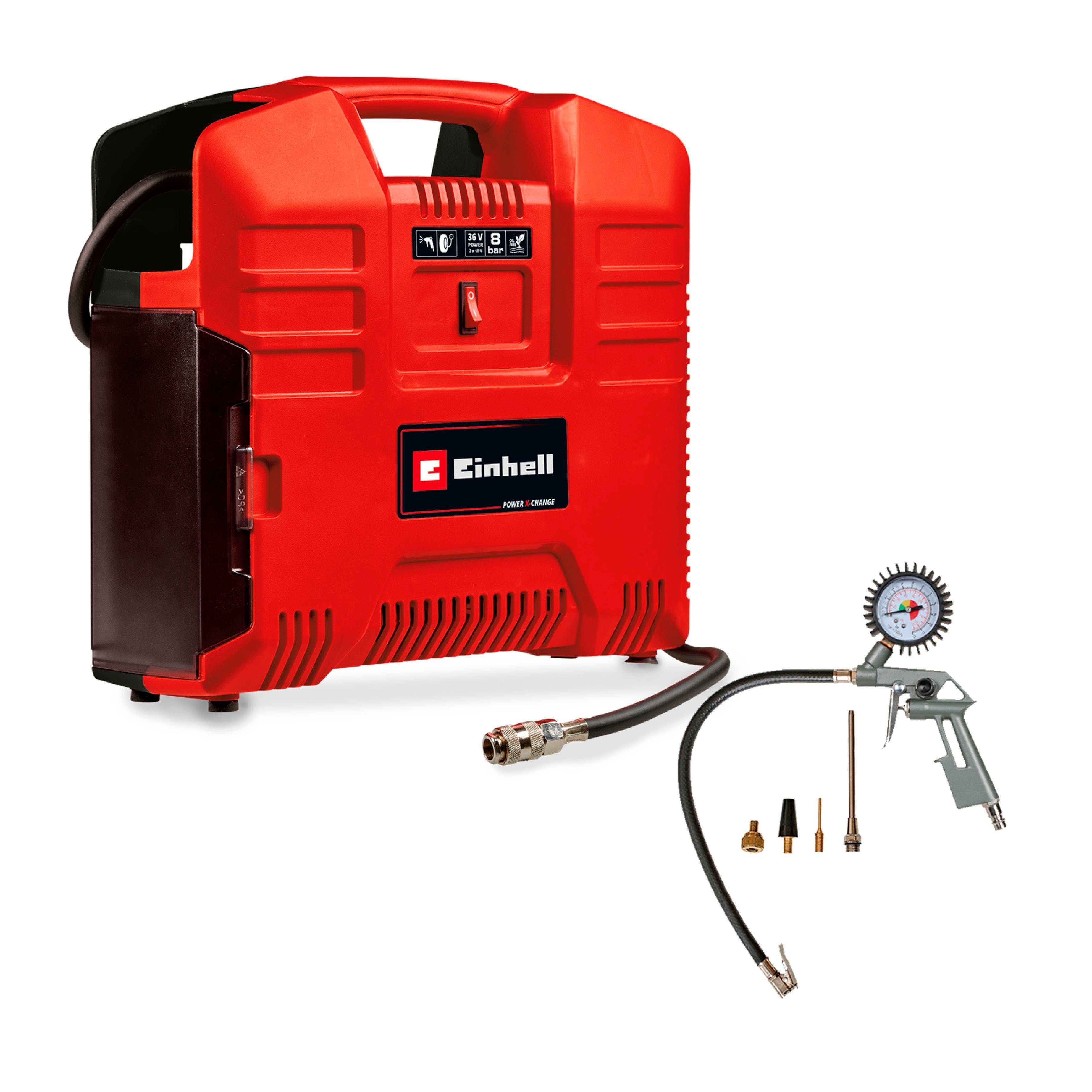 Koffer-Kompressor TE-AC 36/8 Li OF Set-Solo