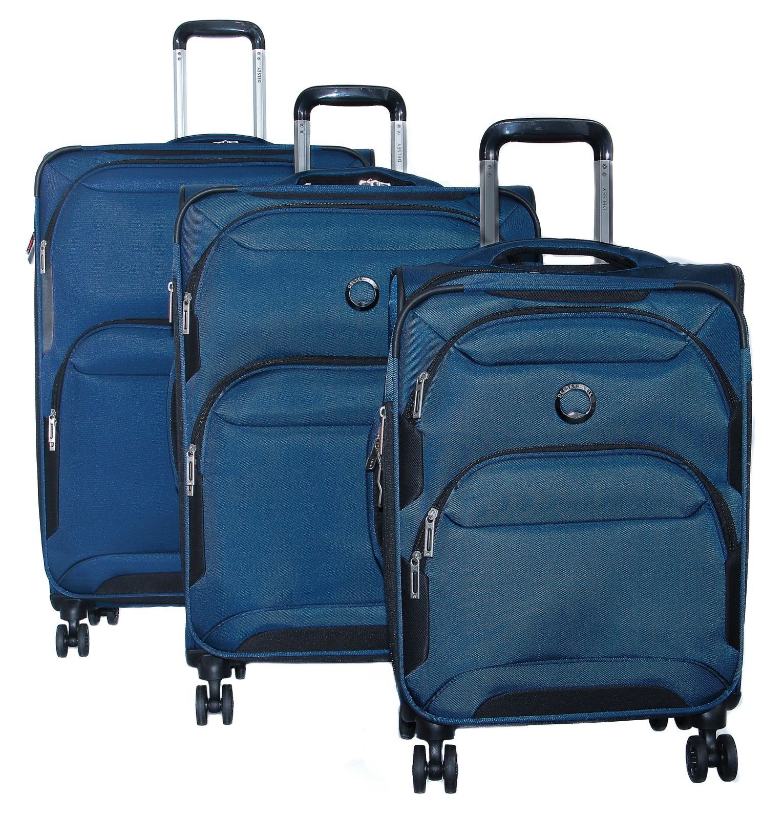Delsey Paris Trolleyset Sky Max 2.0, 4 Rollen, (Set, 3 tlg)