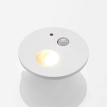Arcchio Strahler Neru, Modern, Aluminium, weiß, 1 flammig, inkl. Leuchtmittel,mit
