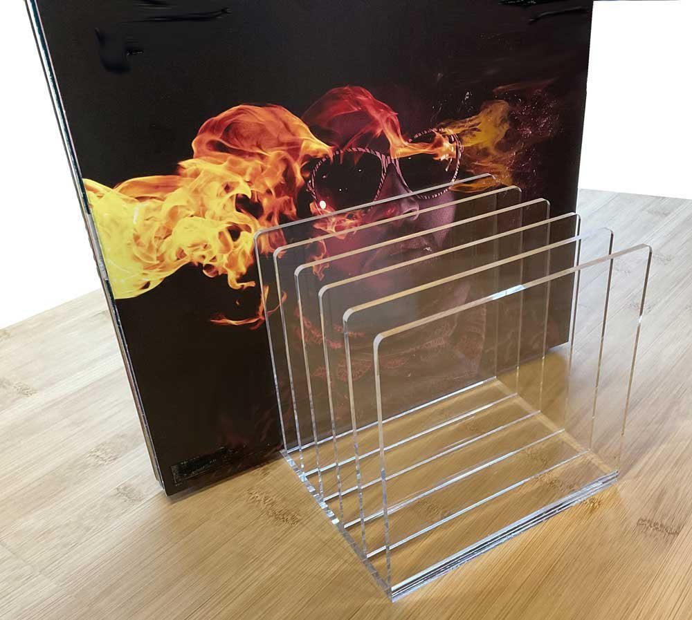 Cubix Aufbewahrungsbox Cubix Vinyl-Schallplattenständer günstig online kaufen