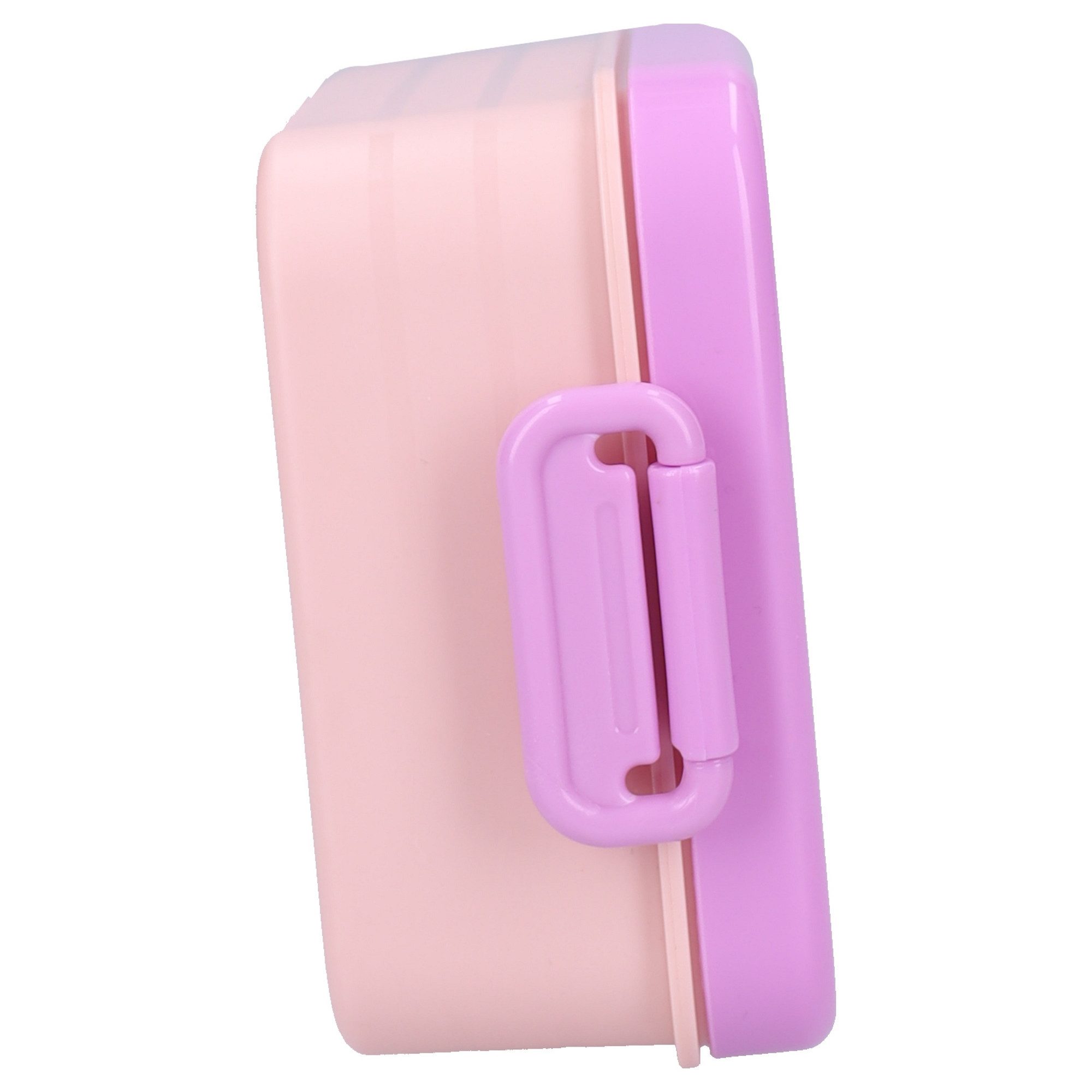 Hello Kitty Lunchbox Brotdose Kinder Lunchbox Vesperdose Pausenbox mit Verschluss, (Packung)