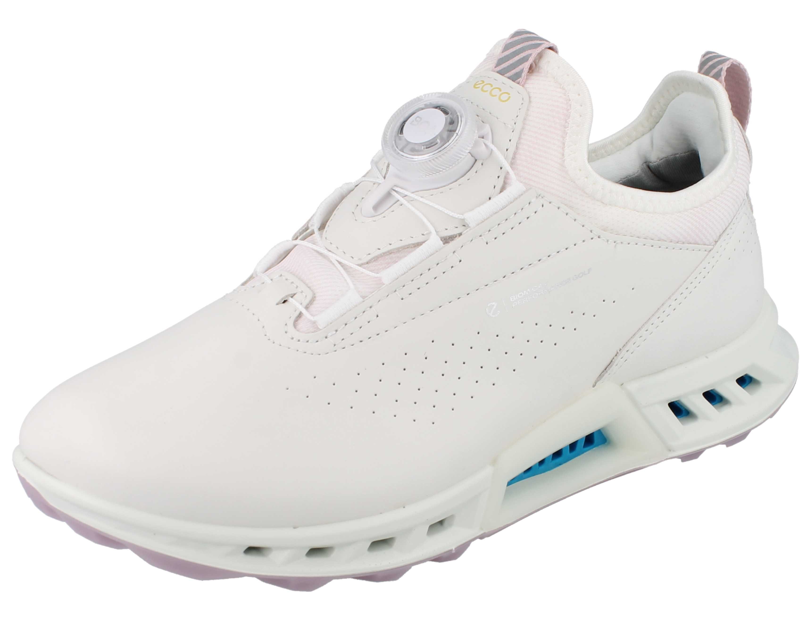 Ecco ECCO Biom C4 Damen Golfschuhe Boa weiss Glattleder - Größe: 41 Golfschuh Wasserdicht