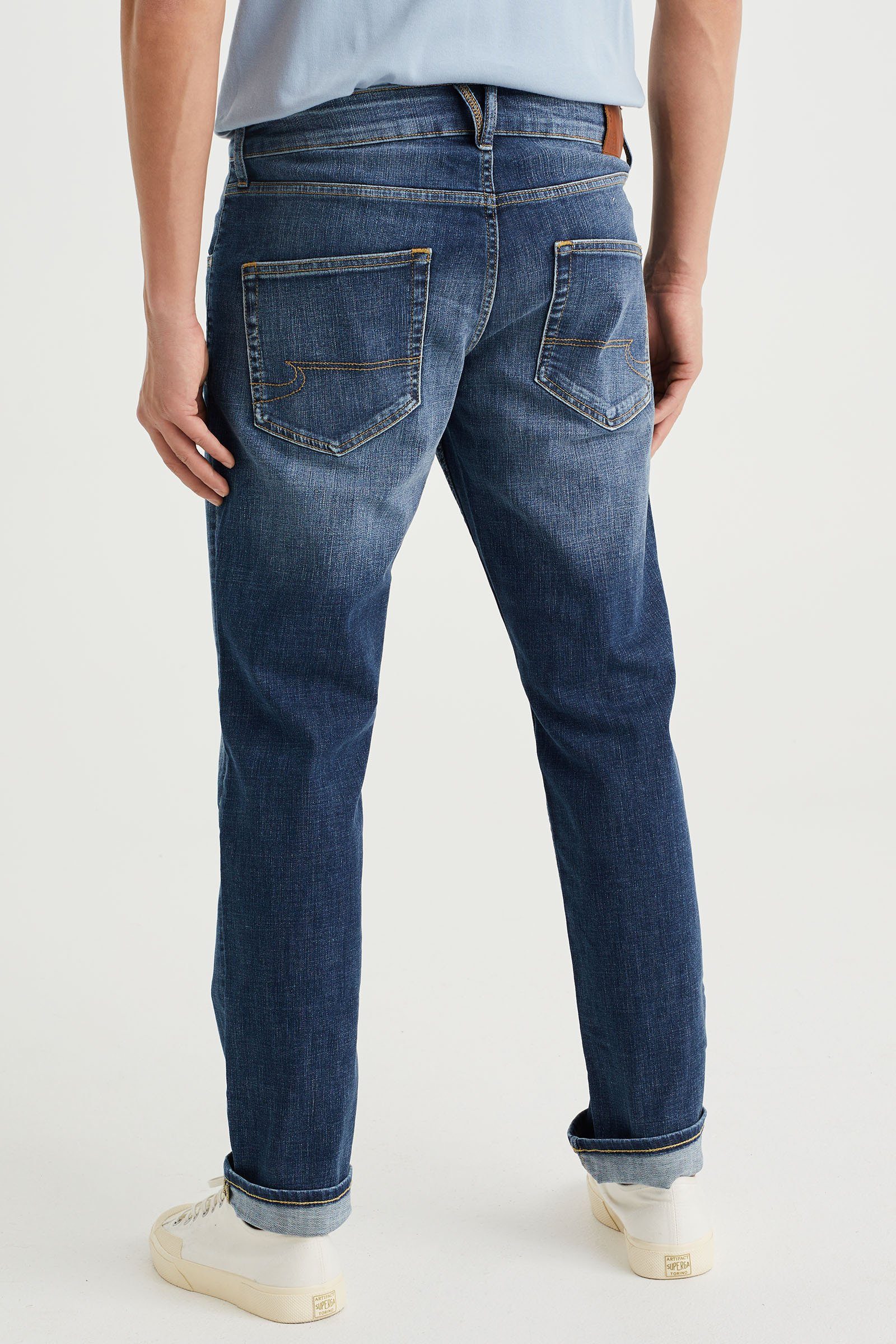 WE Fashion Regular-fit-Jeans (1-tlg)